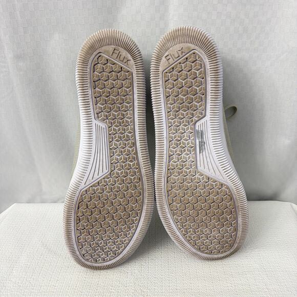 Flux Shoes Mens Size 12.5 Adapt Trainer Gray Barefoot Knit Minimalist Zero Drop